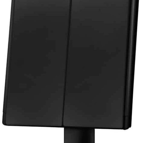 Tri-Fold Lighted Vanity Makeup Mirror 22 LED Touch Dimmable 1X 2X 3X Magnifying - Picture 7 of 15